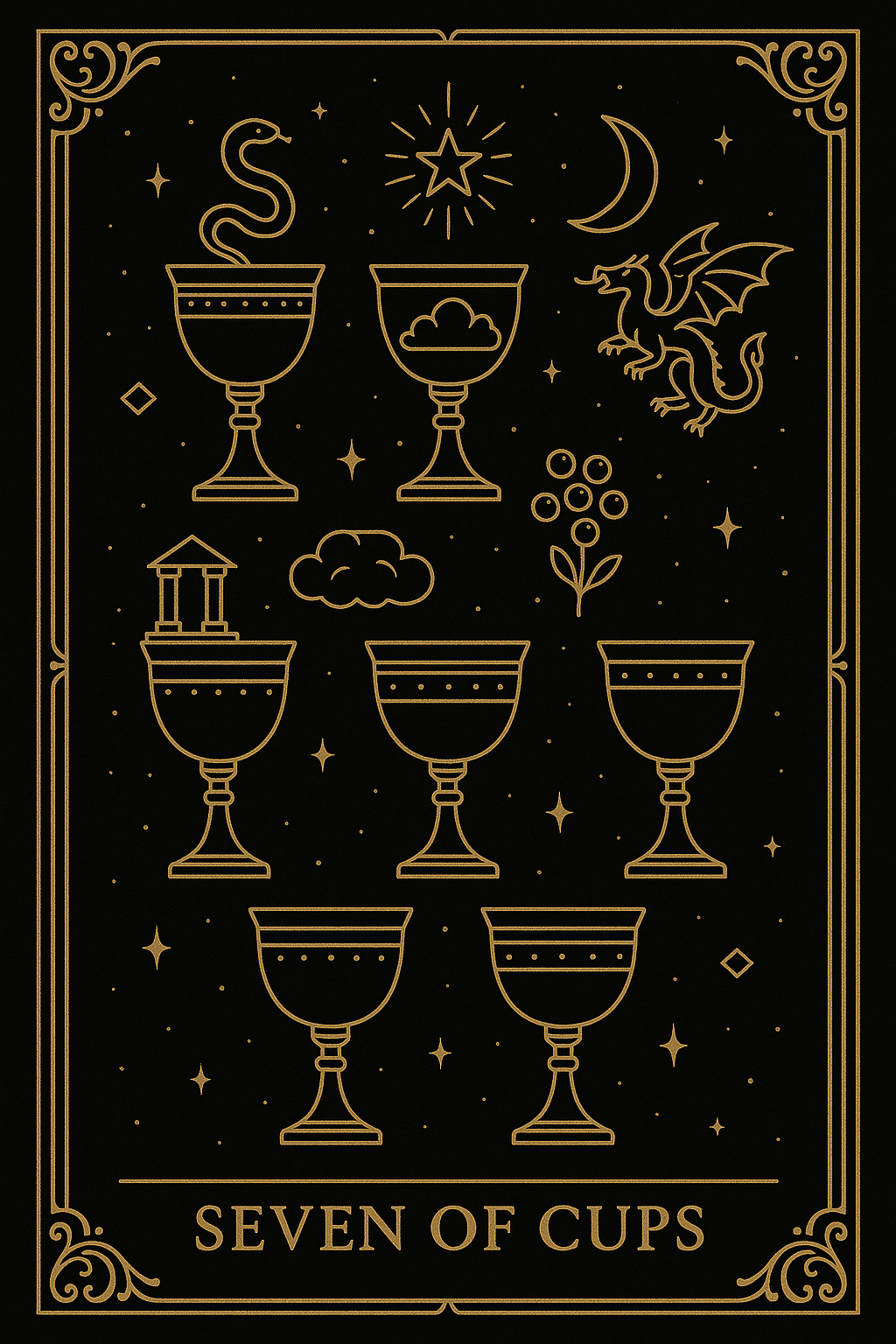 SEVEN OF CUPS