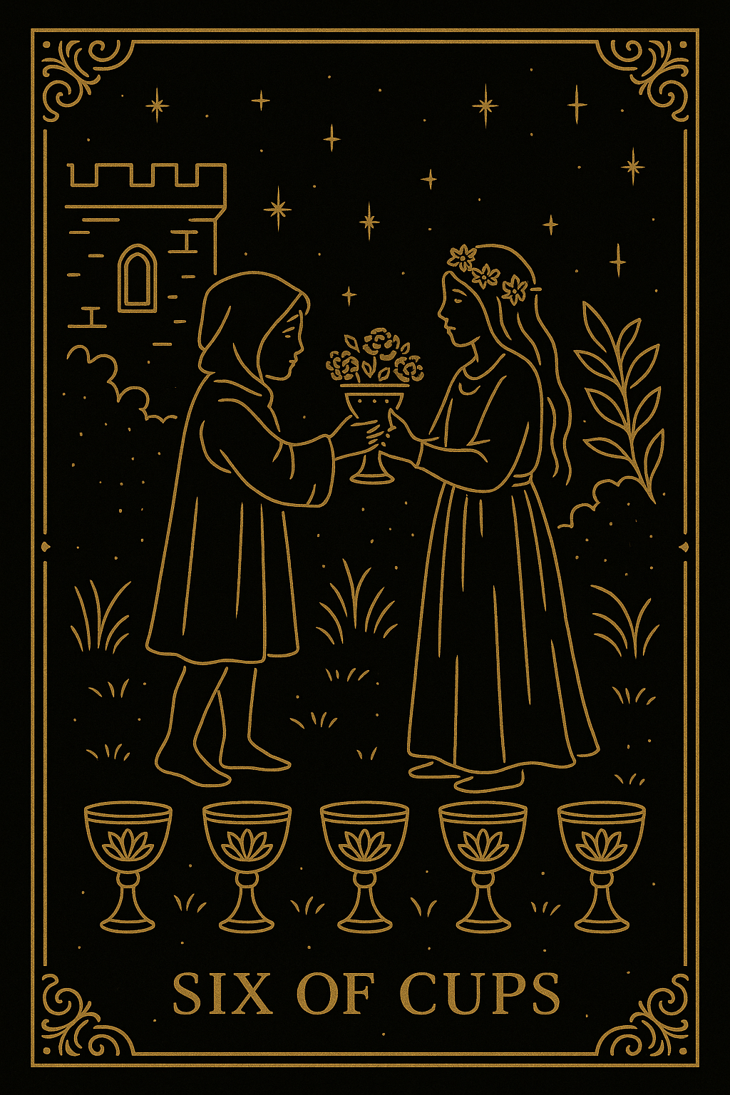 SIX OF CUPS