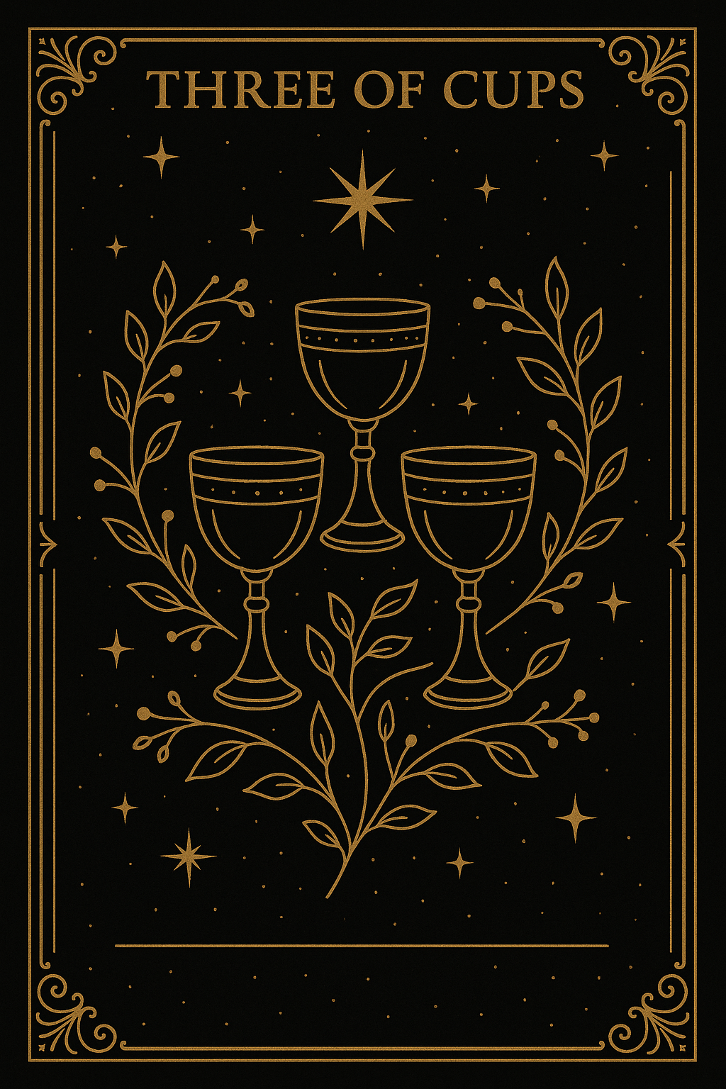 THREE OF CUPS