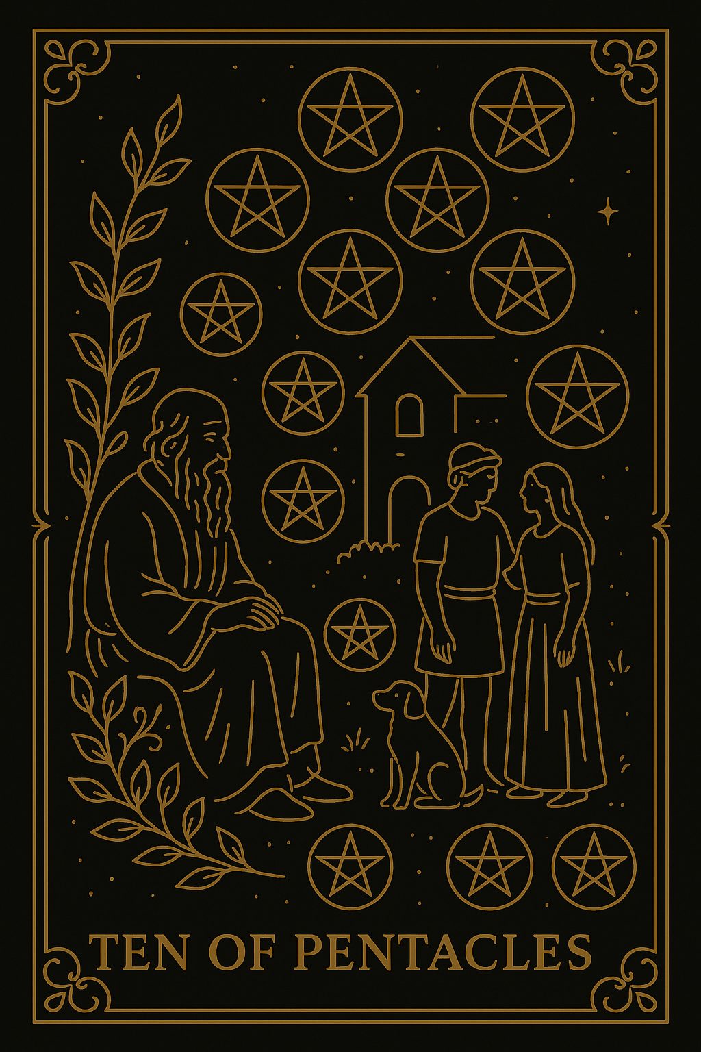 TEN OF PENTACLES