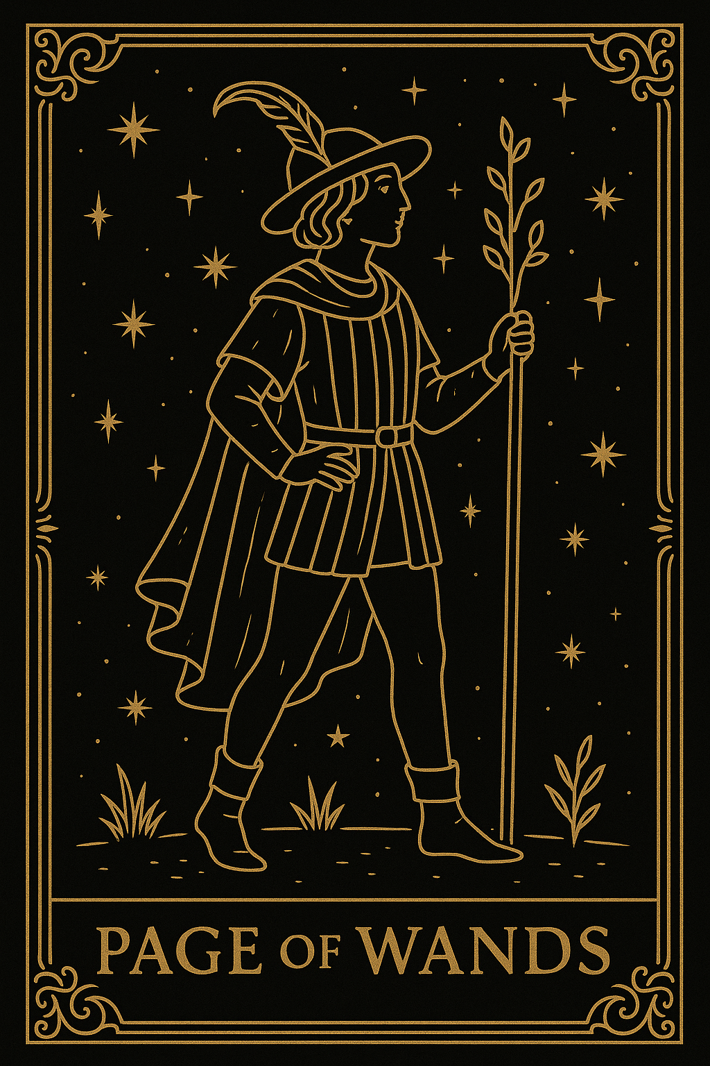 PAGE OF WANDS