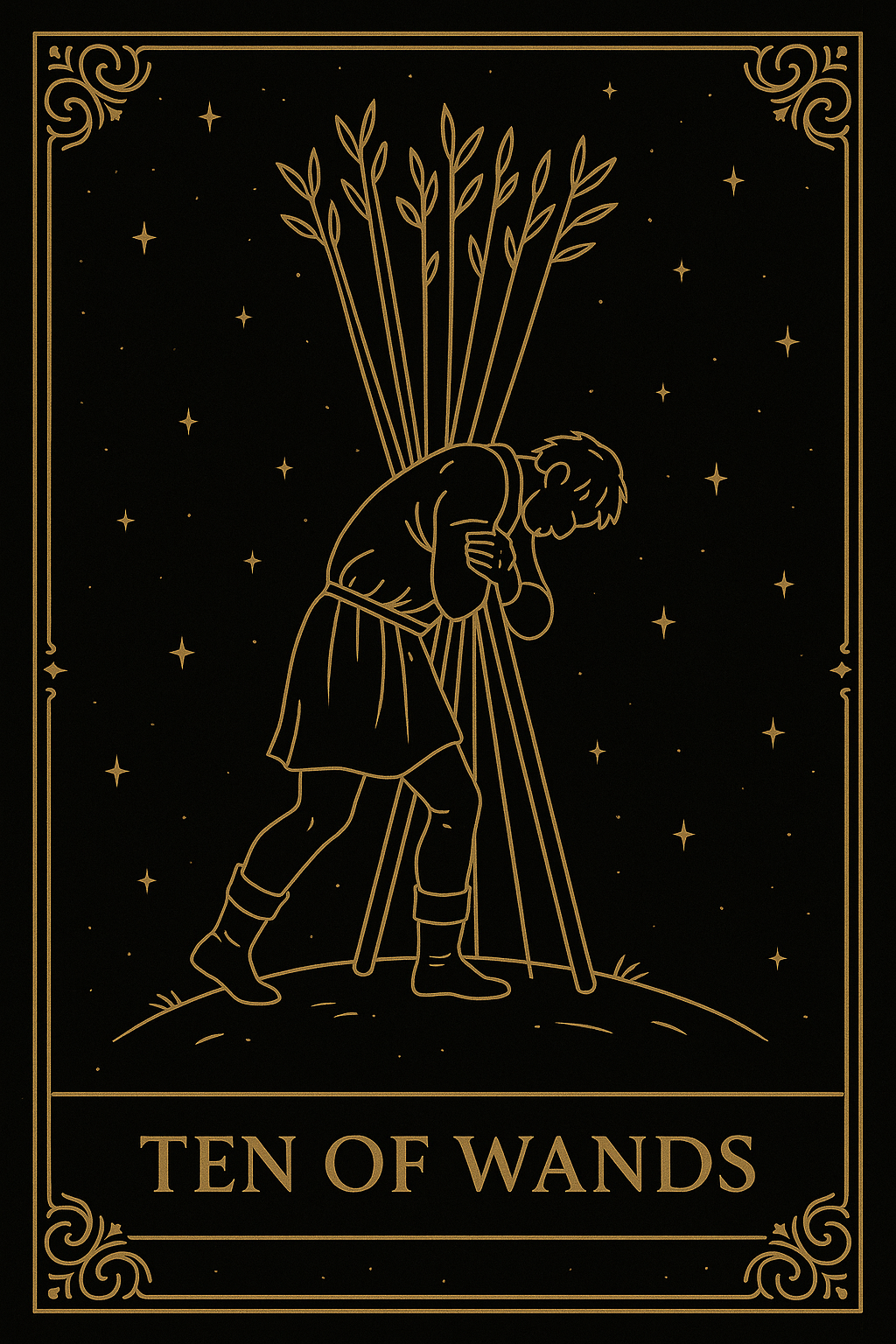 TEN OF WANDS